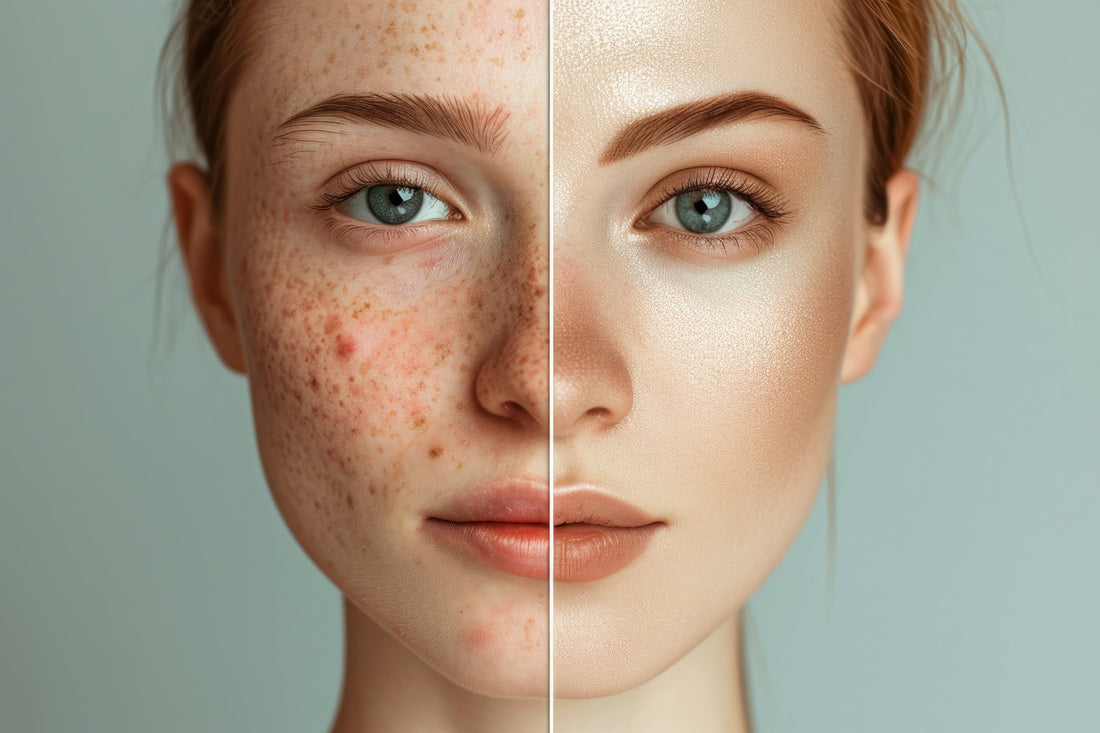 Young women with and without acne